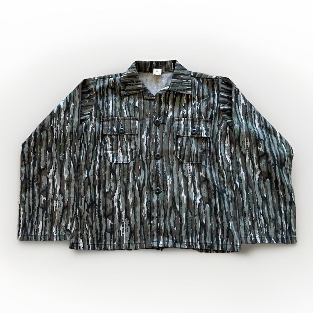 Vintage Realtree Camo Jacket‎ Youth L Hunting Field 90s Kids USA Chore Barn